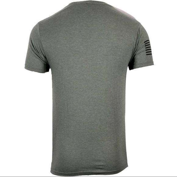 Howitzer Style Men's T-shirt Never Military Grunt - Picture 3 of 7